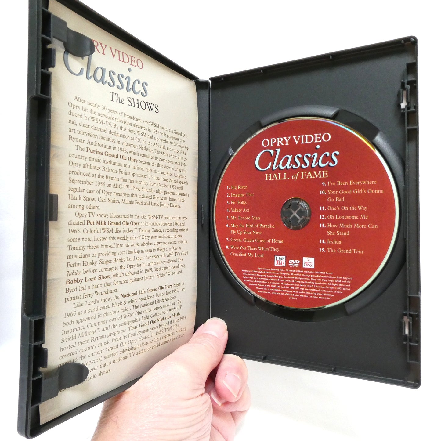 GRAND OLE OPRY VIDEO CLASSICS 8-DVD BOX SET, by Time Life 2007