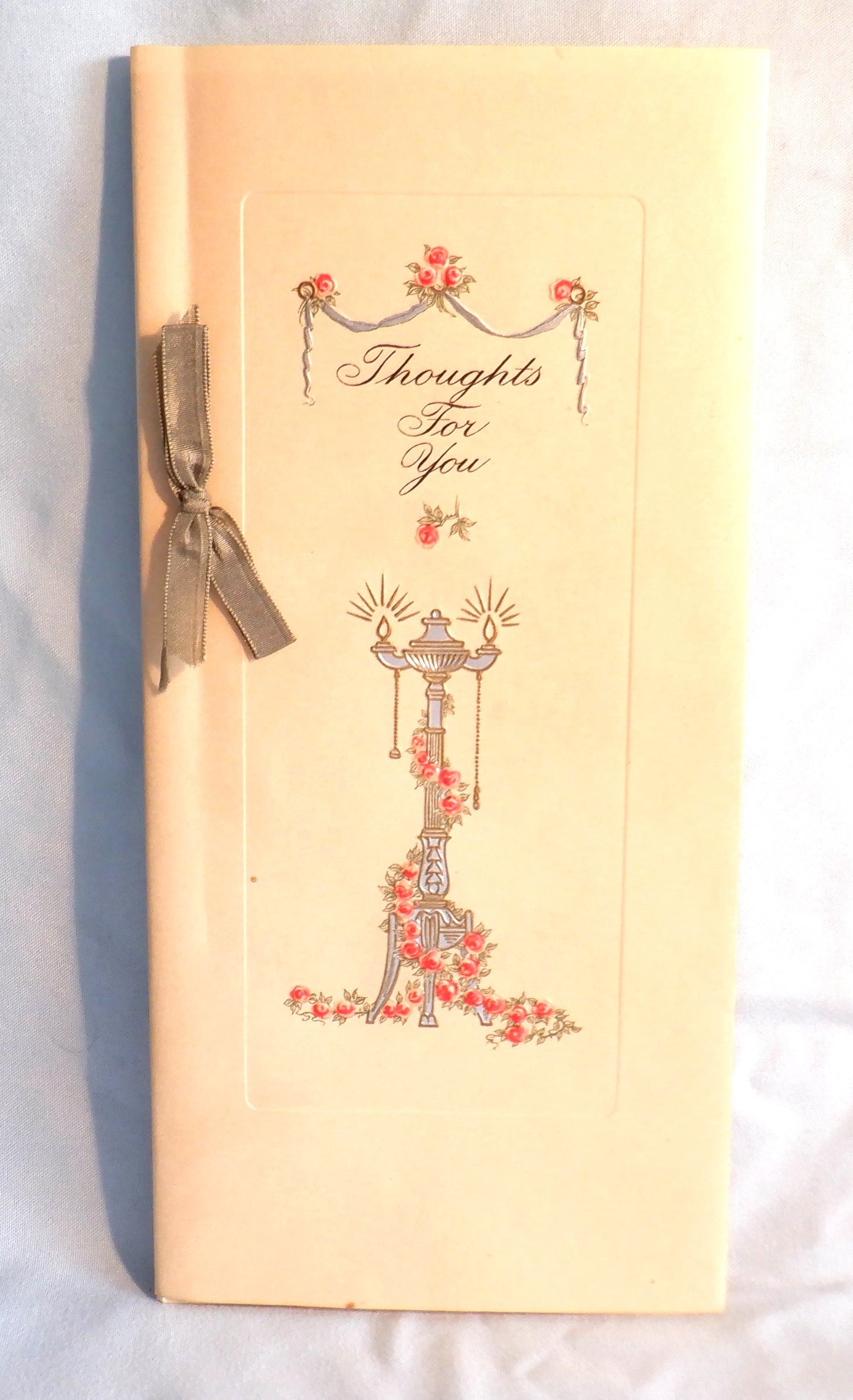 Antique Famous Lovers Quotations Booklet: 'THOUGHTS FOR YOU' by Dodge Publishing Company, New York. 1910