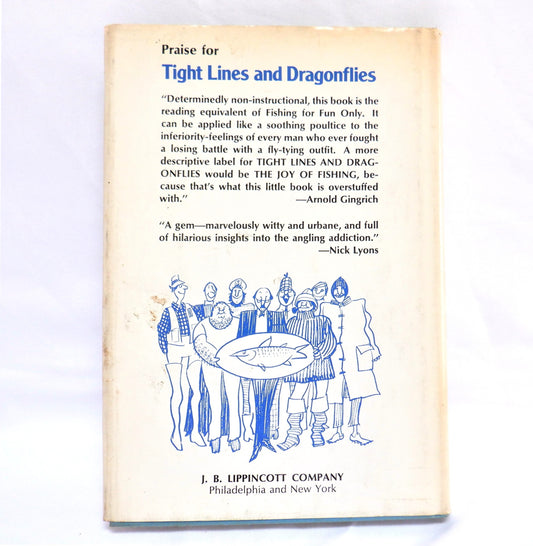TIGHT LINES AND DRAGONFLIES, Short Stories by Stephen Ormsby Hughes (1972 1st Ed.)