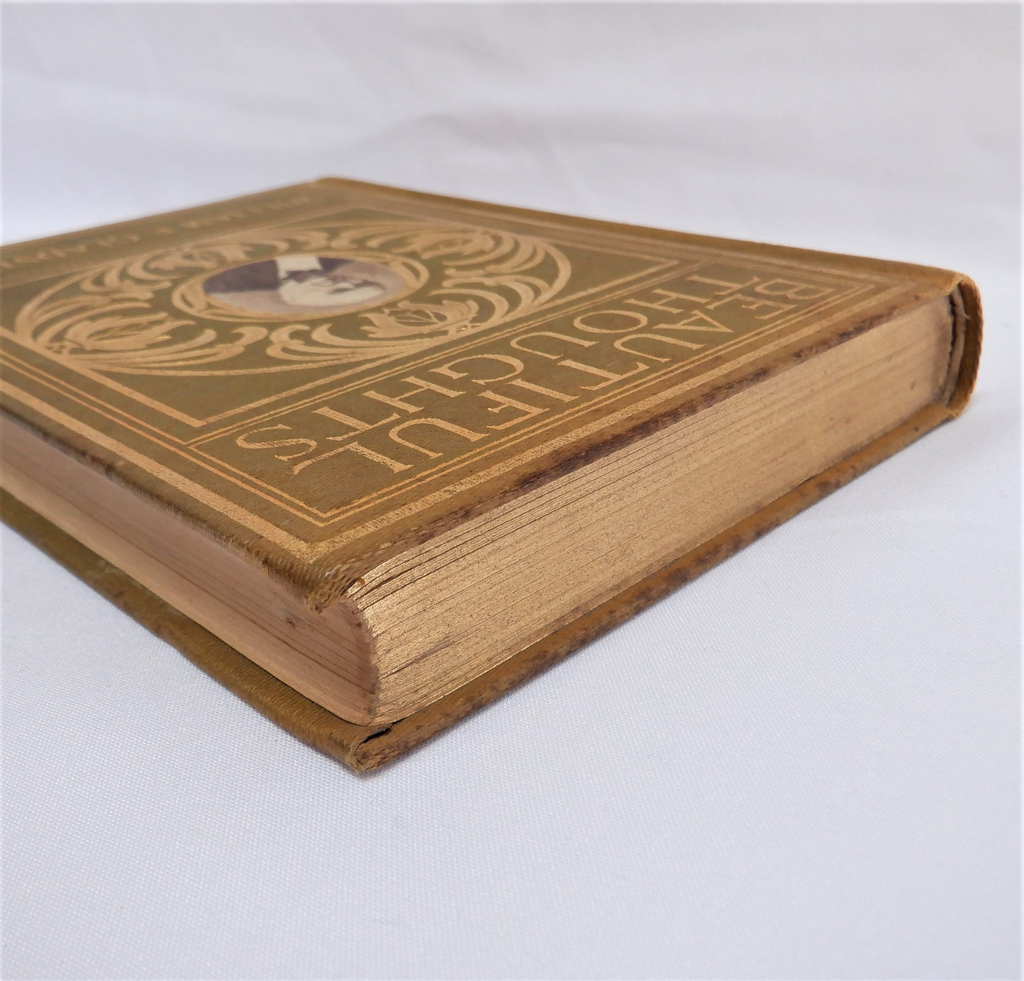 BEAUTIFUL THOUGHTS, An Antique Book of Inspiration by William E. Gladstone (1900 1st Ed.)