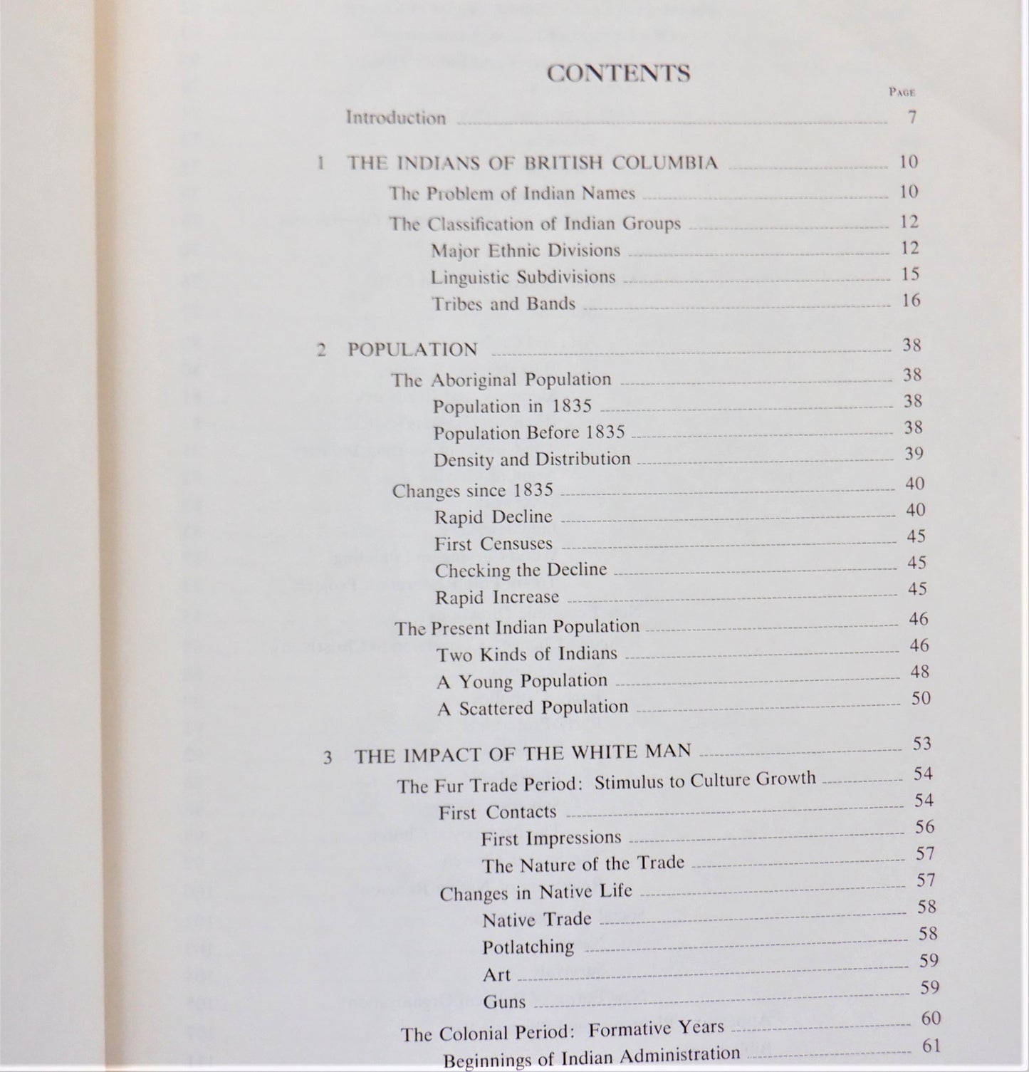 THE INDIAN HISTORY OF BRITISH COLUMBIA, Volume 1 -The Impact of the White Man, by Wilson Duff (1965 1st Ed.)