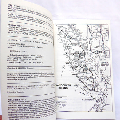 SALMON FISHING BRITISH COLUMBIA, Volume 1 Vancouver Island, by Mike Cramond, 1993