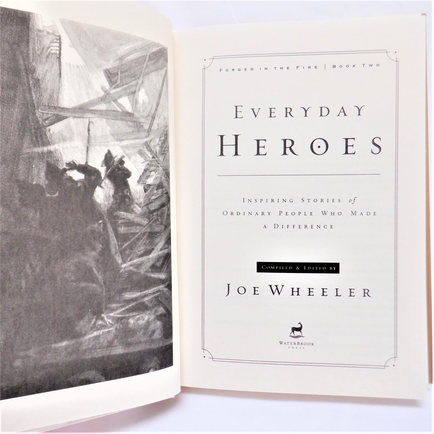 EVERYDAY HEROES, Inspiring Stories of Ordinary People, by Joe Wheeler (2002 1st Ed.)