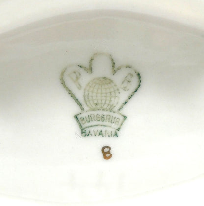 1950's Mid Century BARVARIAN TOOTHPICK HOLDER, Featuring OSNABRUCK Coat of Arms by Crown Barvaria