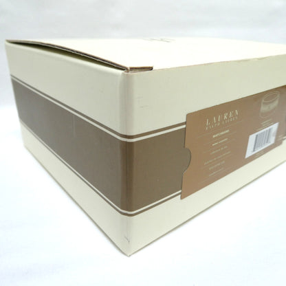 WINE COASTER BY RALPH LAUREN, Indian Stainless Steel 'Watch-Band' Themed, BRAND NEW-OLD STOCK!