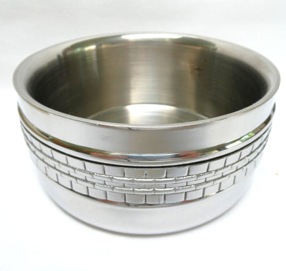 WINE COASTER BY RALPH LAUREN, Indian Stainless Steel 'Watch-Band' Themed, BRAND NEW-OLD STOCK!