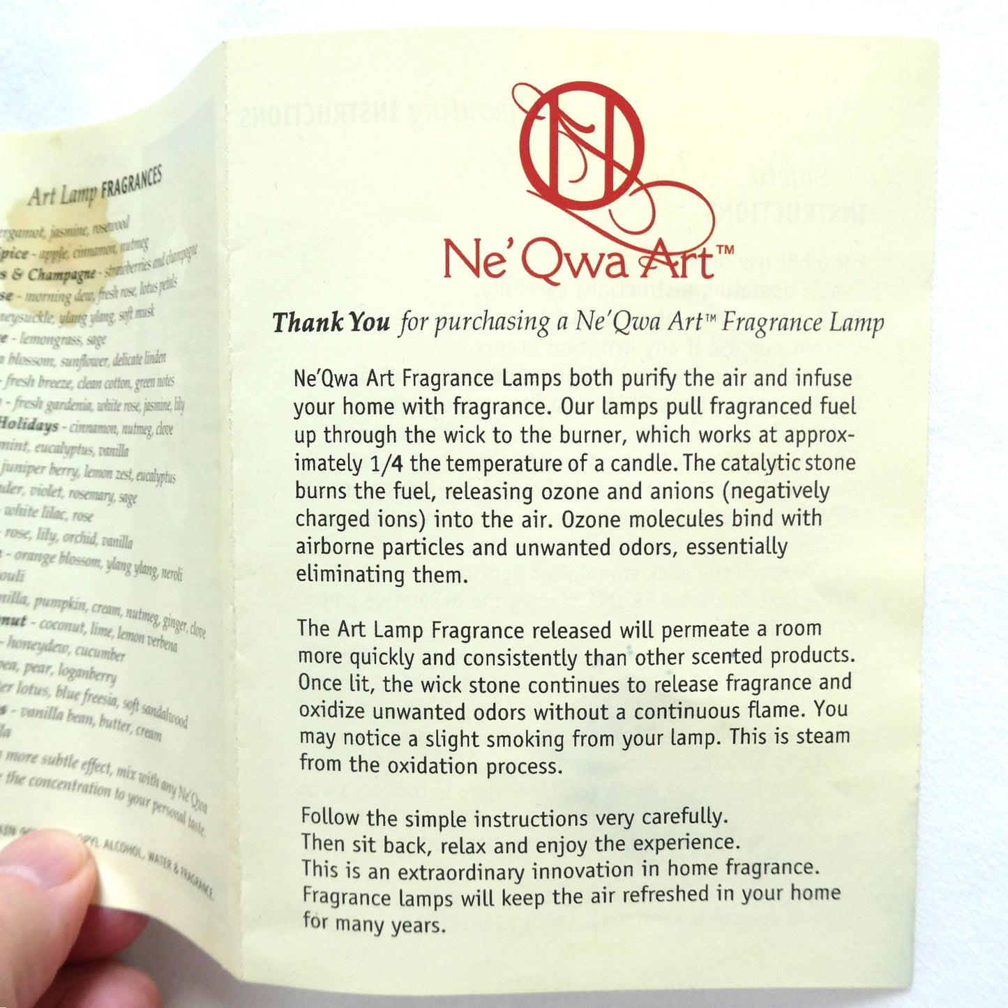 Ne' Qwa Art™ Catalytic Fragrance Oil Lamp in Original Box, plus accessories and COA: SOUTH PACIFIC ISLAND THEME by Paul Brent!