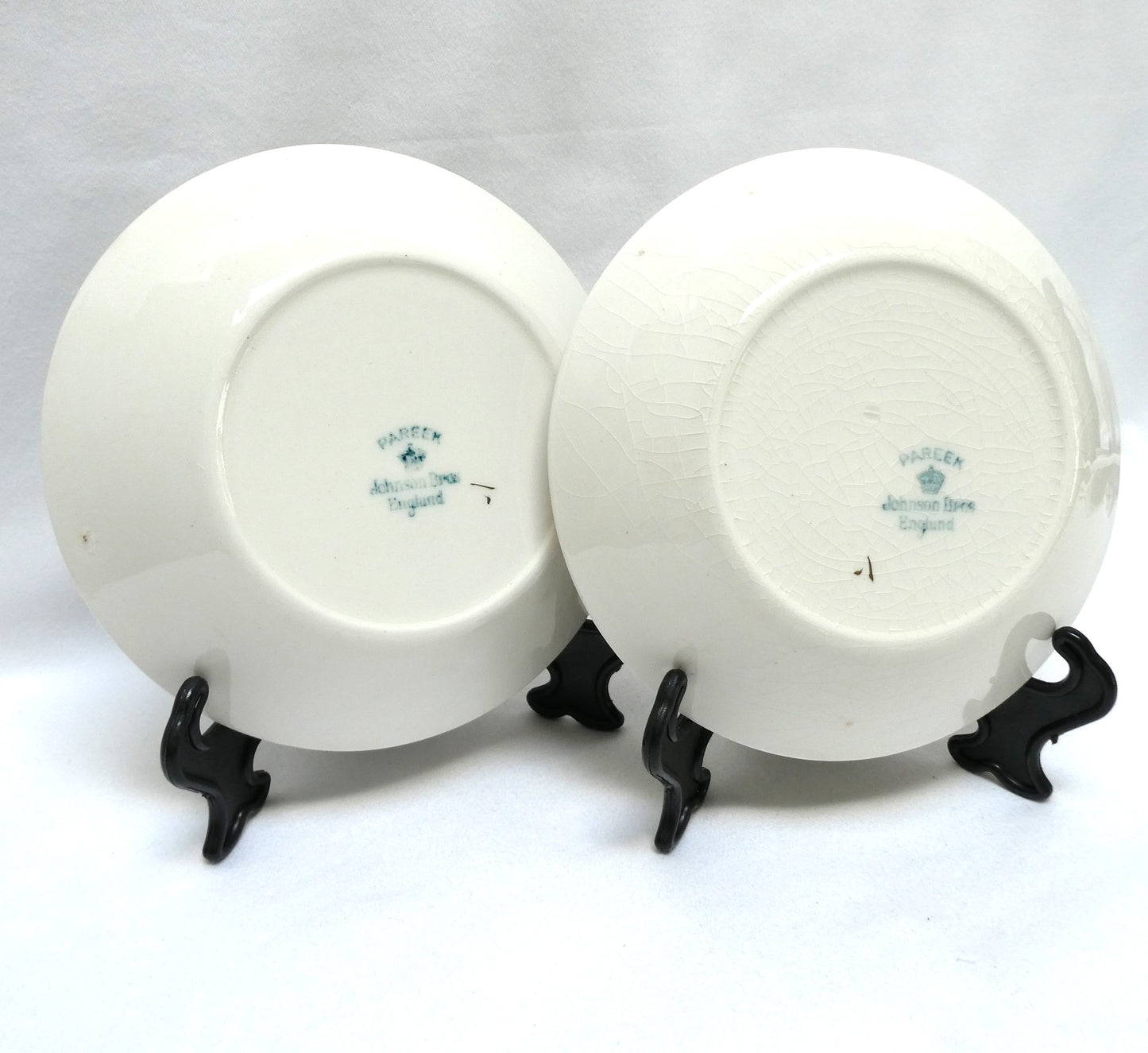 Vintage Small Salad Plate/Fruit Bowls in 'Marjorie' Pareek Pattern by Johnson Brothers of England
