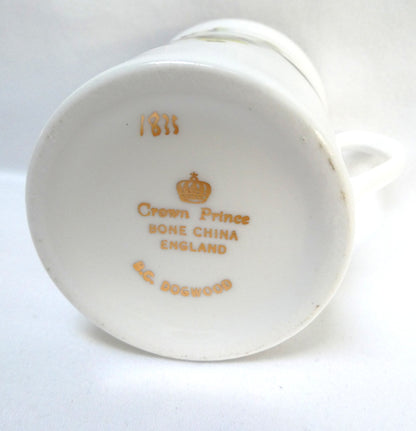 Vintage China Mug by Crown Prince of England: Featuring The Village of CUMBERLAND, B.C. with the B.C. Dogwood Pattern