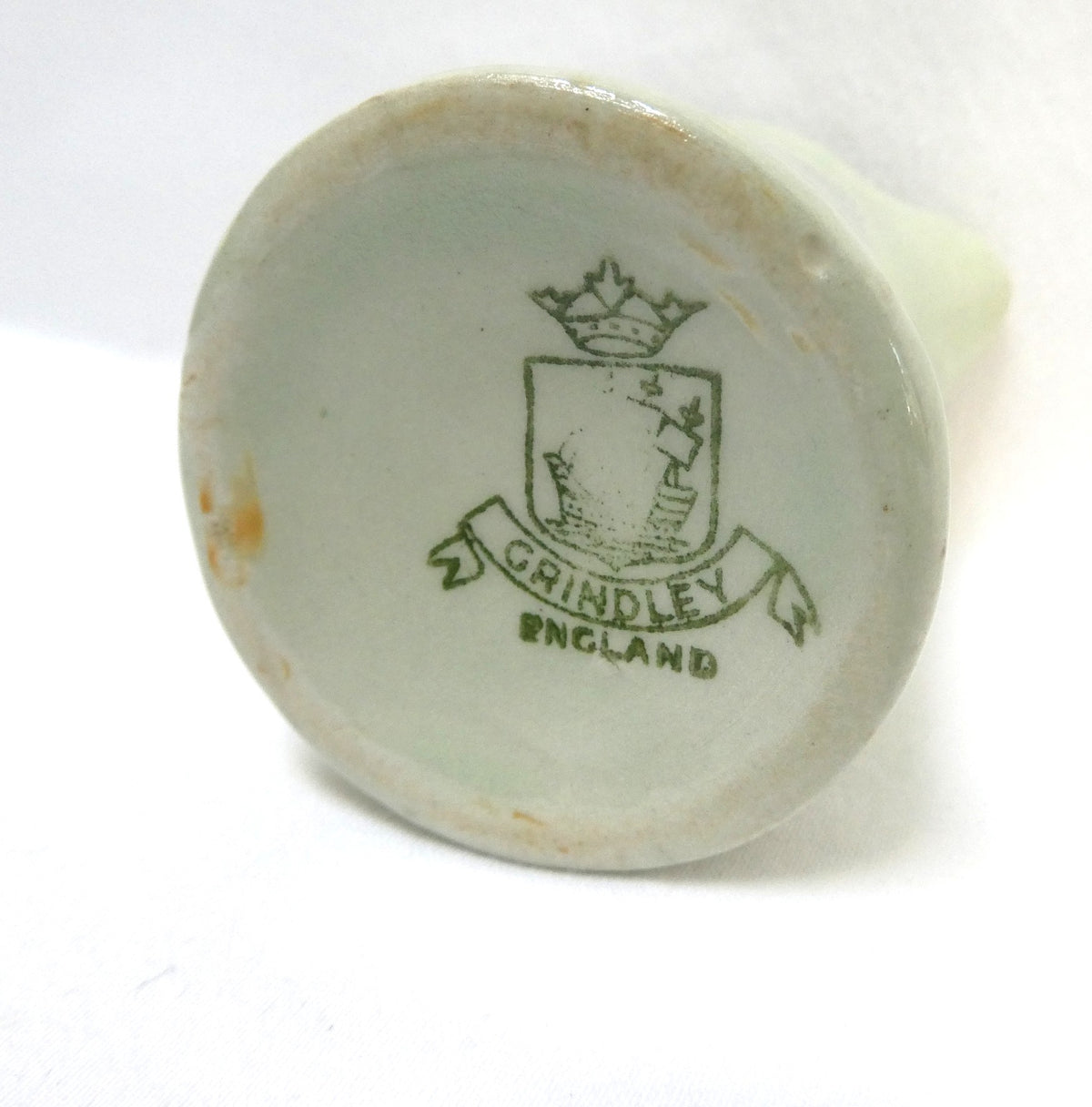 Vintage Miniature Cream or Milk Pitcher in Creampetal Glazed Finish, by W.H. Grindley & Company of England