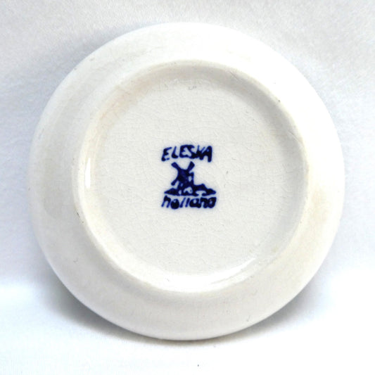 1960's Era Miniature Plate by Elesva of Holland: Featuring the rustic elegance of the Netherlands' historic countryside