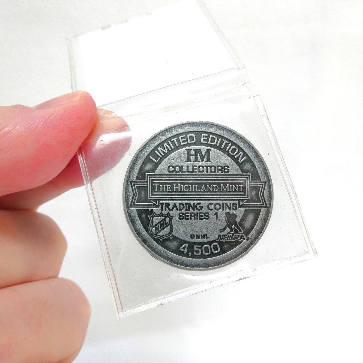 Sidney Crosby #87 Pittsburgh Penguins TRADING COIN by Highland Mint 4500 Series 1 Limited Edition, and BRAND NEW NHL Collectible Playing Card Deck (A Paul's 2-Pack Special!)