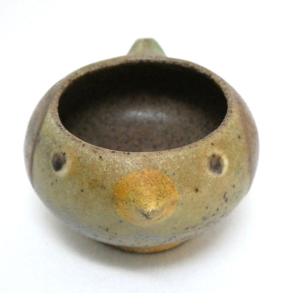 Mid-Century DYBDAHL of DENMARK Bird Figural Salt Cellar Cup, 1960's hand-painted by Danish studio potters Palle and Margrethe Dybdahl