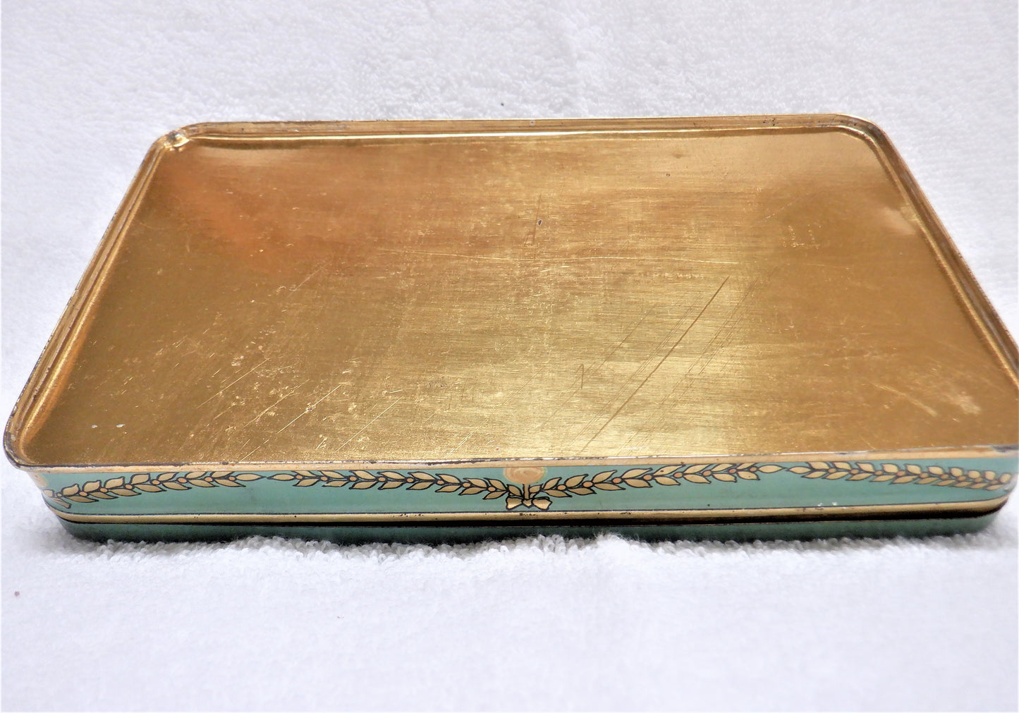 Antique Tin Container by PARKINSON'S Royal Doncaster: 'BUTTER-SCOTCH'