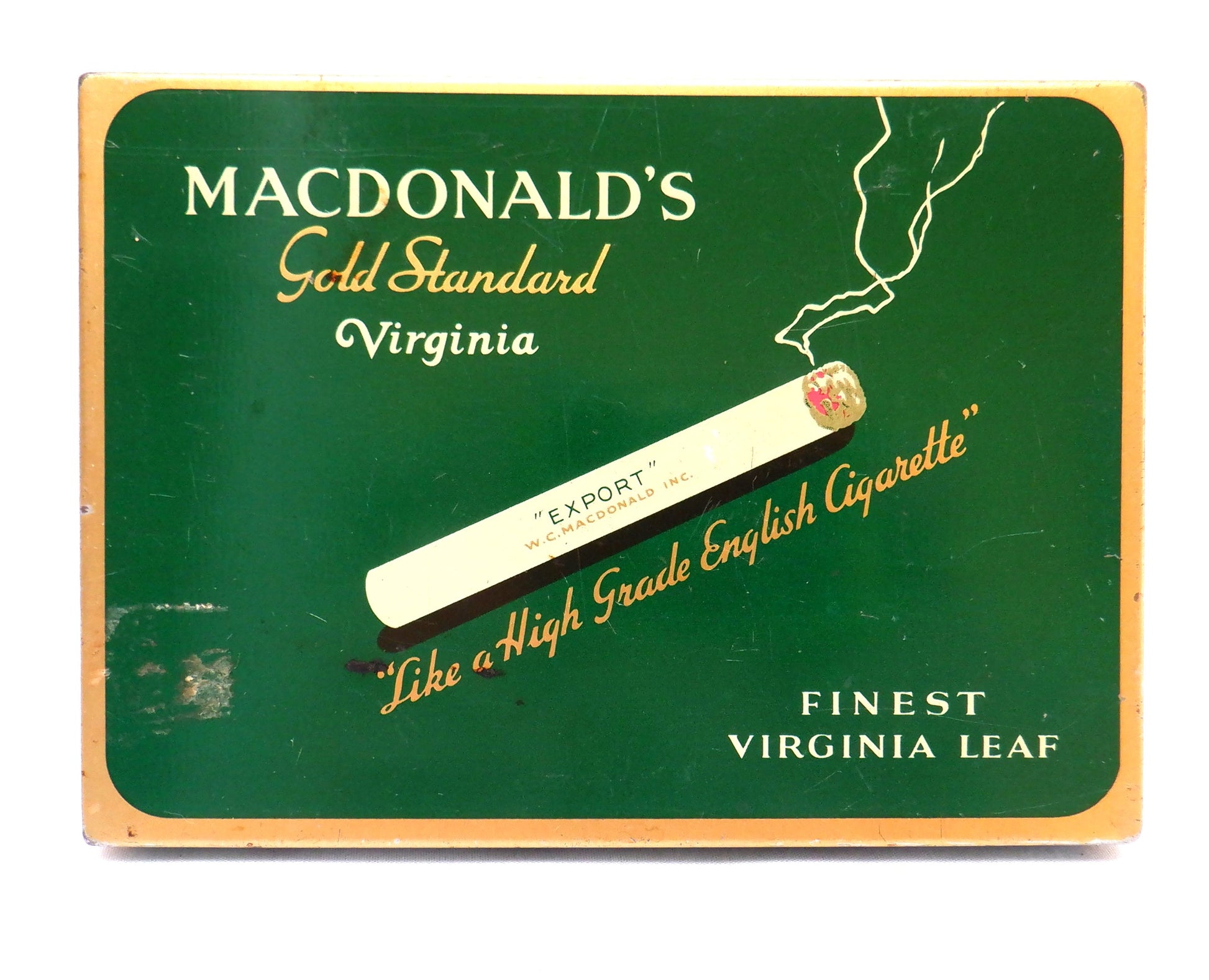 macdonald export cigarette tobacco tin VINTAGE FLAT FIFTY Cigarettes Tobacco Tin Container: MACDONALD'S GOLD – Gillmore Coins & Collectibles macdonald export cigarette tobacco tin VINTAGE FLAT FIFTY Cigarettes Tobacco Tin Container: MACDONALD'S GOLD – Gillmore Coins & Collectibles