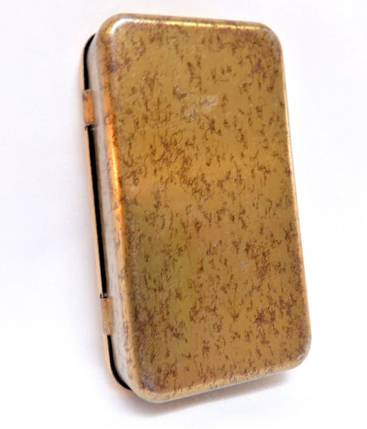 Vintage Pocket Tin Bicycle Tire Repair Kit: EARTH PATCH RUBBER #3 From Maruni Industries of India