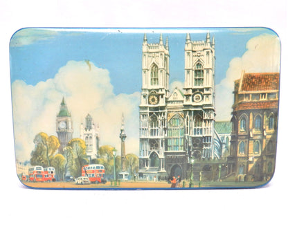 Antique Tin Container by Blue Bird Toffee: LONDON'S WESTMINSTER ABBEY #1