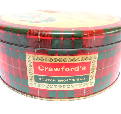 Vintage Tin by CRAWFORD'S SCOTCH SHORTBREAD of Scotland: 'PETTICOAT TAIL'