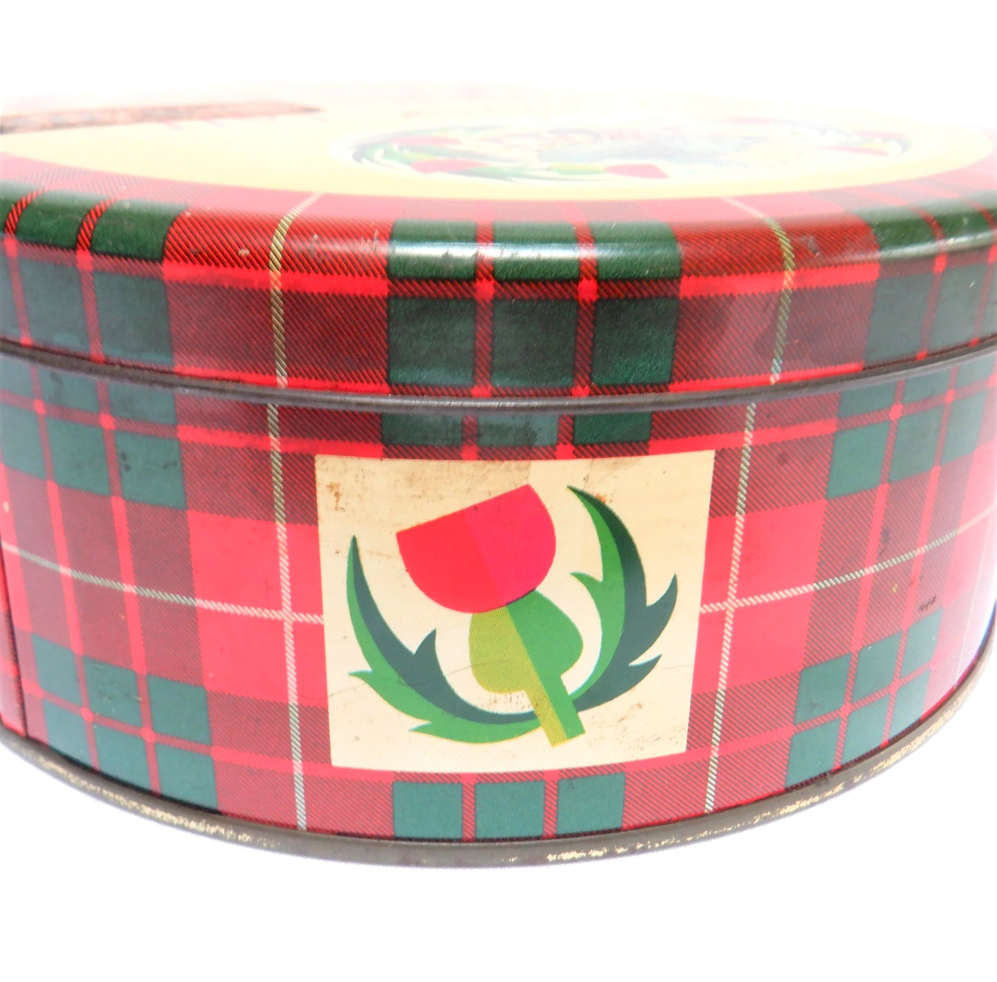 Vintage Tin by CRAWFORD'S SCOTCH SHORTBREAD of Scotland: 'PETTICOAT TAIL'