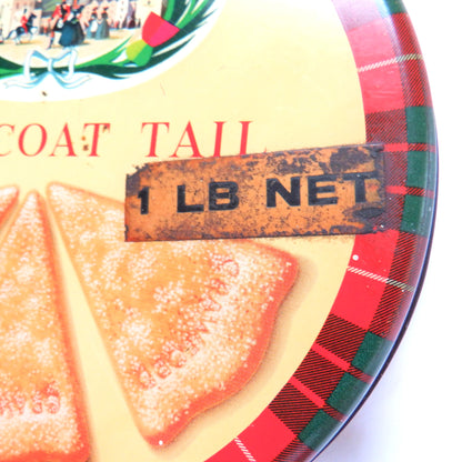 Vintage Tin by CRAWFORD'S SCOTCH SHORTBREAD of Scotland: 'PETTICOAT TAIL'