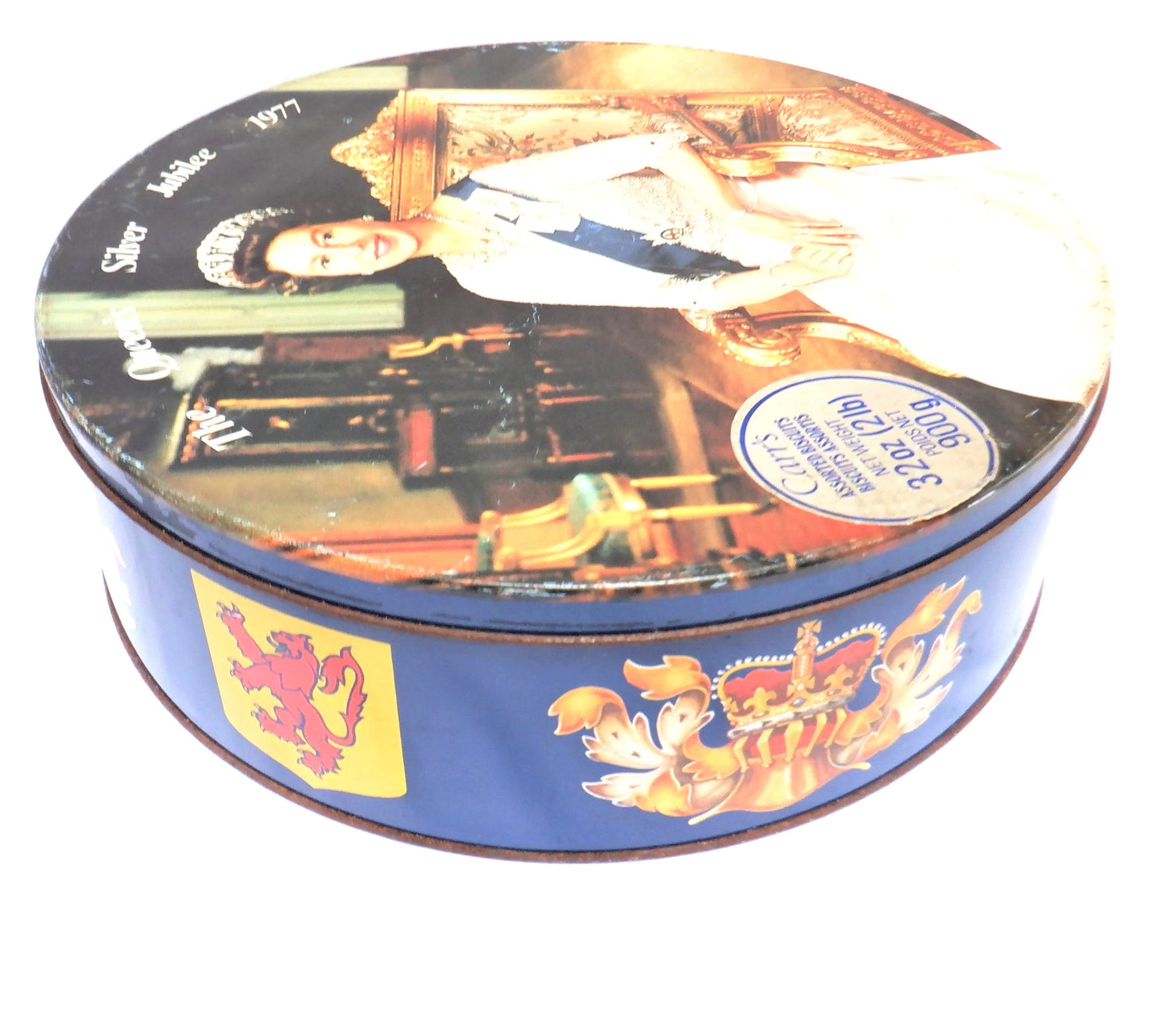 CARR'S ASSORTED BISQUITS, The Queen's Silver Jubilee Portrait Tin, 1977