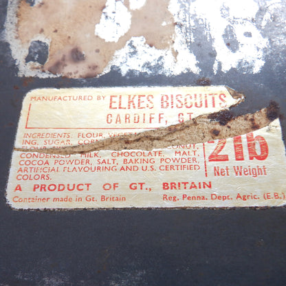 Vintage Tin Container by Elkes Biscuits, 'SIR WINSTON CHURCHILL' Photograph by Canadian KARSH!