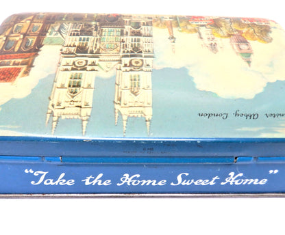 Antique Tin Container by Blue Bird Toffee: LONDON'S WESTMINSTER ABBEY #2