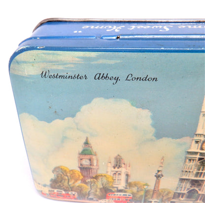 Antique Tin Container by Blue Bird Toffee: LONDON'S WESTMINSTER ABBEY #2