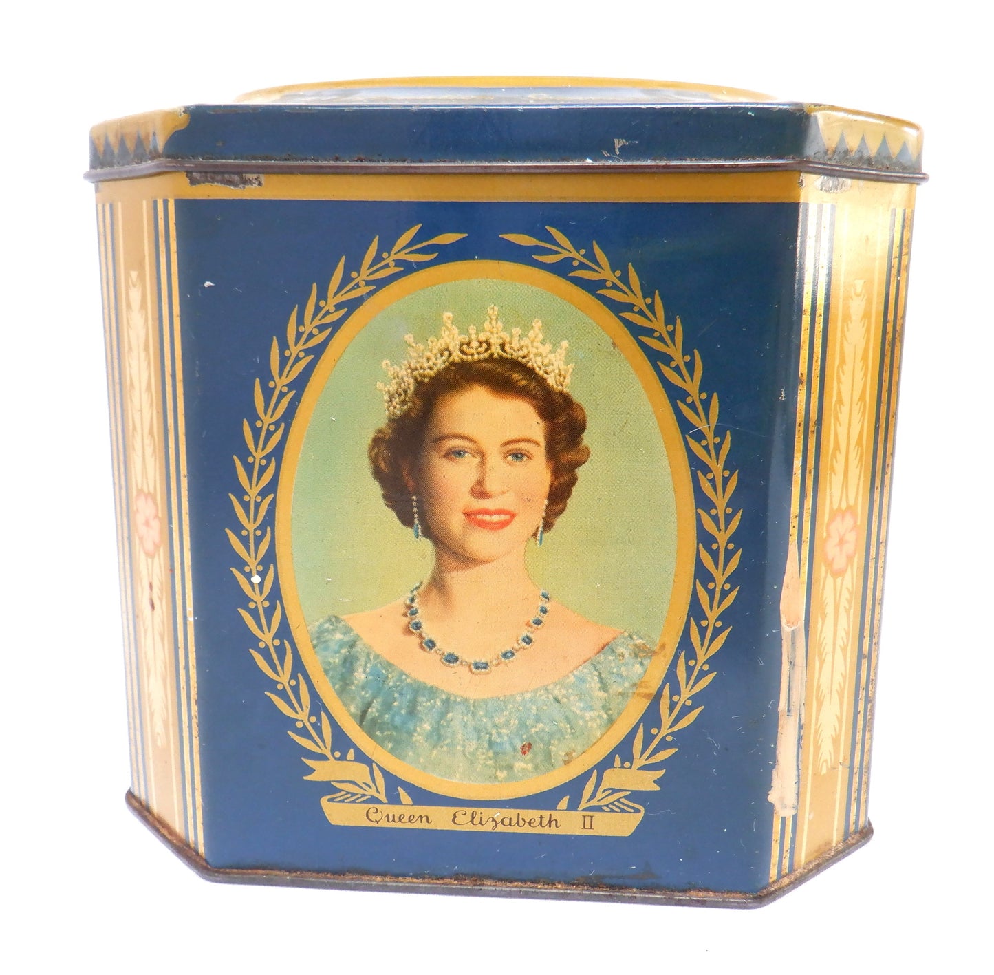 GRAY DUNN & CO. LTD. - CORONATION SOUVENIR TIN JUNE 1953