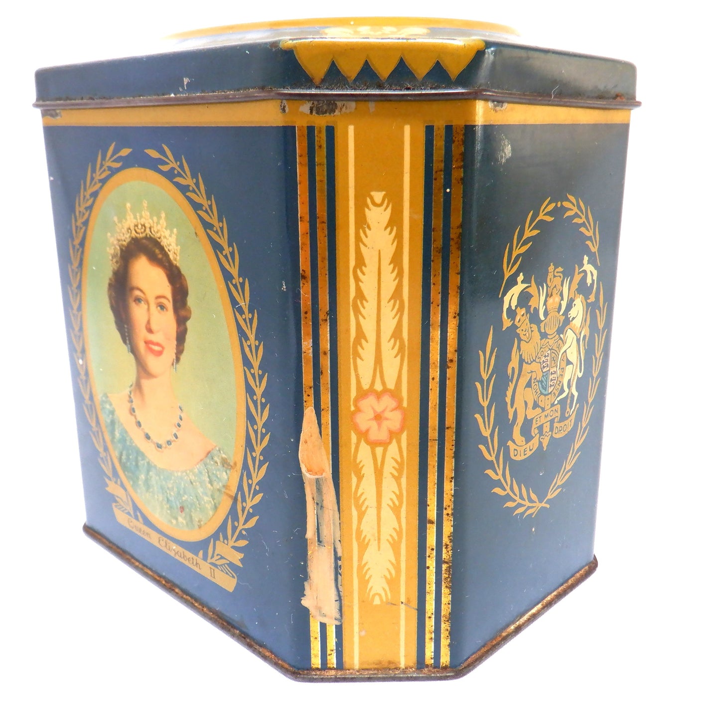 GRAY DUNN & CO. LTD. - CORONATION SOUVENIR TIN JUNE 1953