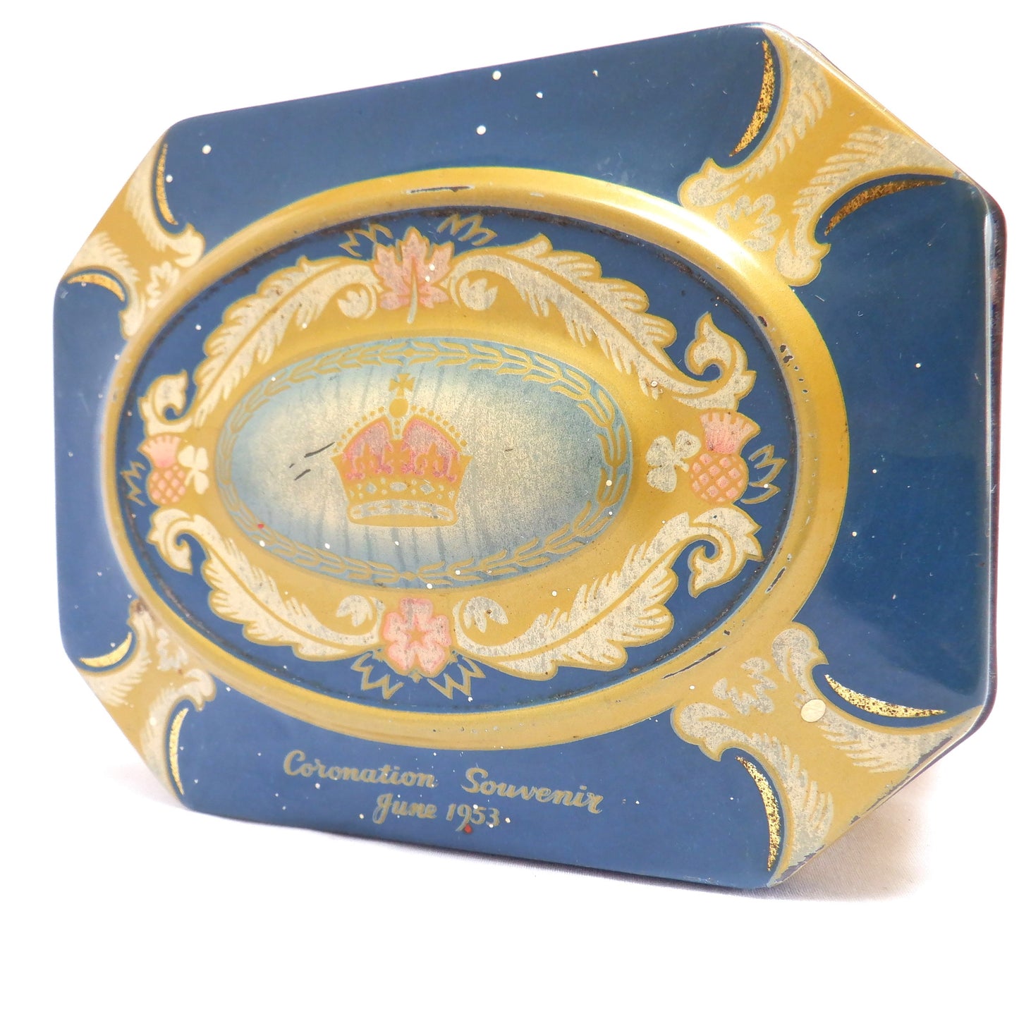 GRAY DUNN & CO. LTD. - CORONATION SOUVENIR TIN JUNE 1953