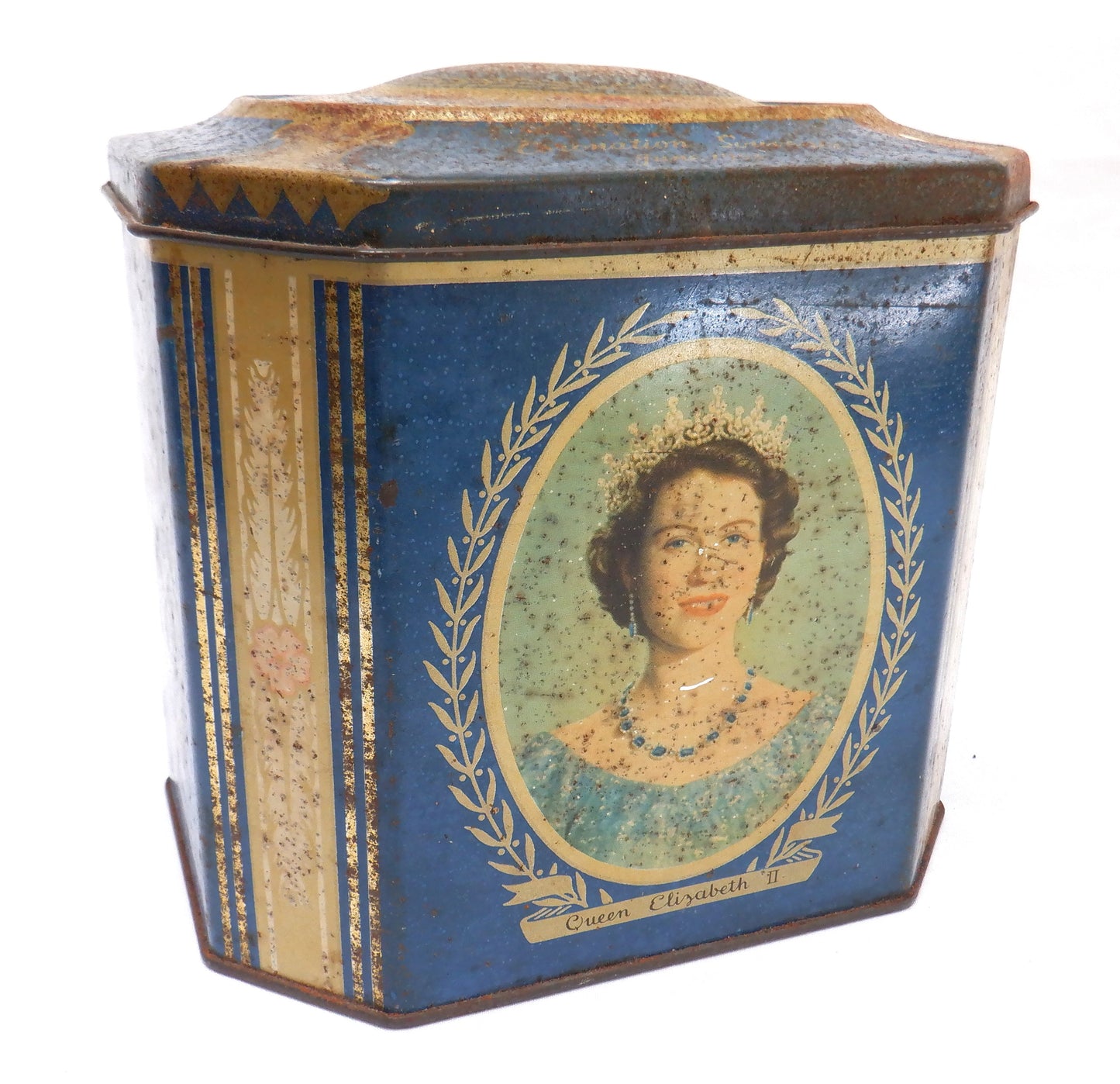 GRAY DUNN & CO. LTD. - CORONATION SOUVENIR TIN JUNE 1953 (#2)