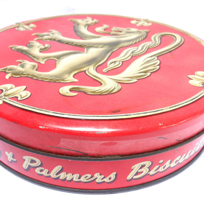 Vintage Tin by Hunter & Palmers Biscuits: 'THE SCOTTISH LION'