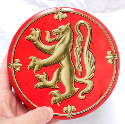 Vintage Tin by Hunter & Palmers Biscuits: 'THE SCOTTISH LION'