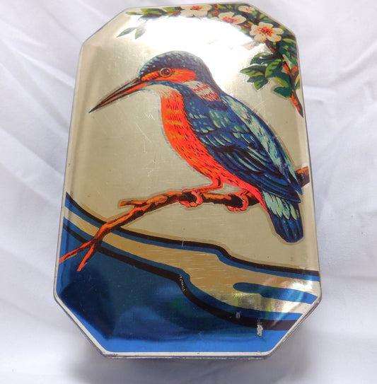 A Rare Horner Vintage Toffee Tin: 'THE KINGFISHER'