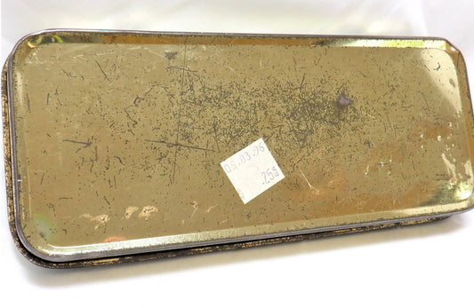 Vintage 1970's Tin Container and Original Contents: 'ELESCO NO. 602 SET OF MATHEMATICAL INSTRUMENTS', Made in Japan