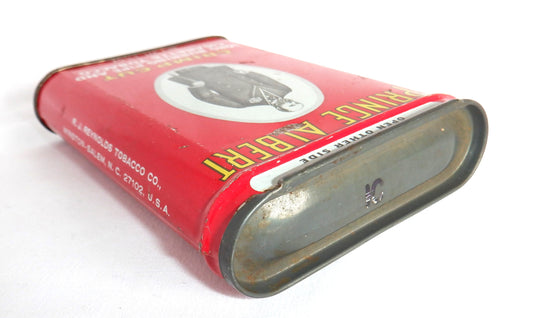 PRINCE ALBERT CRIMP CUT PIPE AND CIGARETTE TOBACCO VINTAGE POCKET TIN