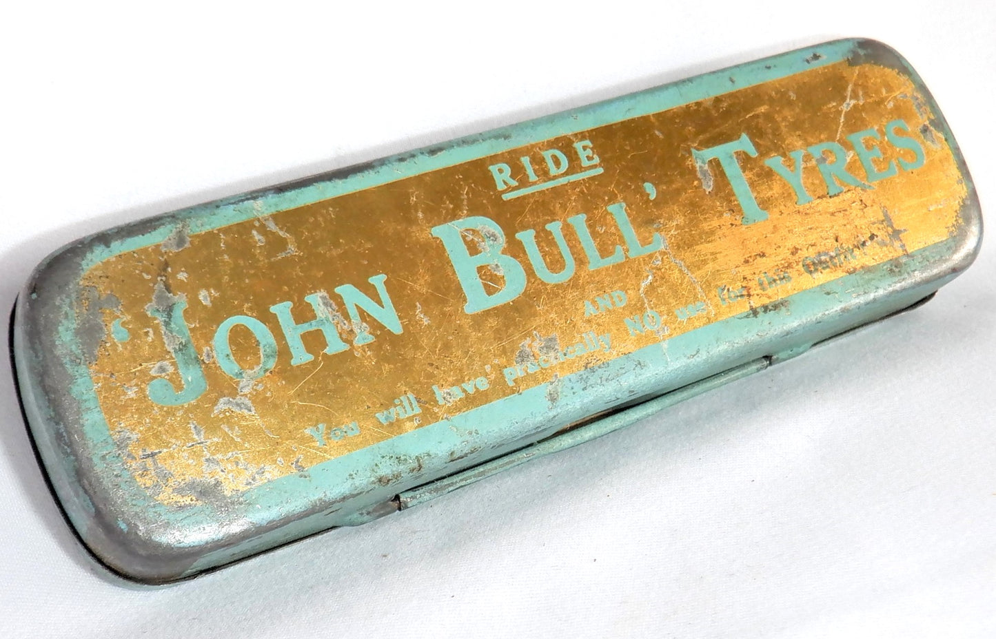 THE JOHN BULL REPAIR OUTFIT, Vintage Tin with All Original Contents and Coloured Logo