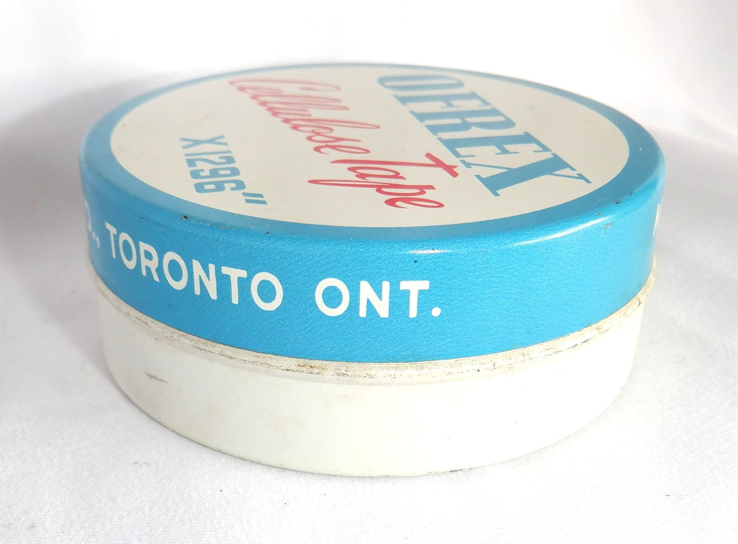 OFREX CELLULOSE TAPE x 1296" Vintage Tin Container