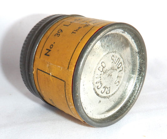 LOCKWASHERS No. 39 ANTIQUE TIN & TUBE CONTAINER, by The Washburn Company of Worcester, Massachusetts