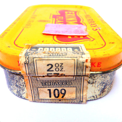 ERINMORE FLAKES PIPE TOBACCO TIN, A Vintage Container by Murray's of Northern Ireland