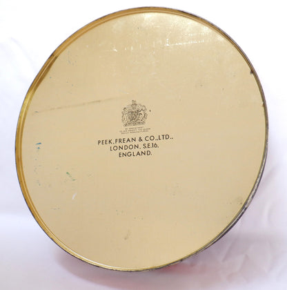 PEAK FREAN BISCUIT COMPANY LIMITED, presents a vintage cookie tin: 'ROYAL SCOTCH SHORTBREAD'