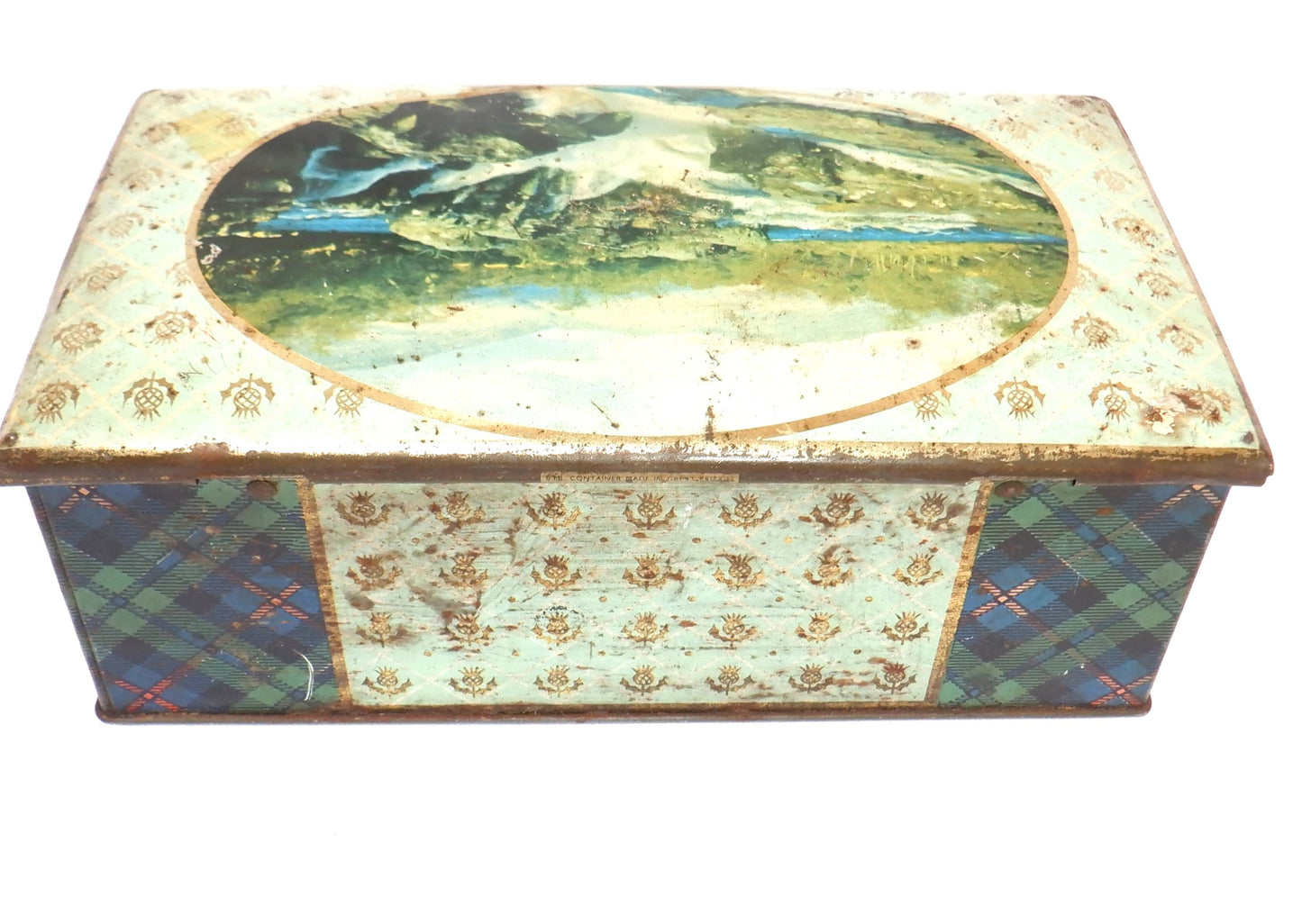 An Antique Tin Container from Ireland & Scotland by The UNITED CO-OPERATIVE BAKING SOCIETY LTD.