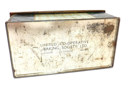 An Antique Tin Container from Ireland & Scotland by The UNITED CO-OPERATIVE BAKING SOCIETY LTD.