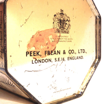 A Vintage Peek, Frean & Company Limited of London, England Tea Caddy: 'Rare Birds-Inspired Tea Caddy'