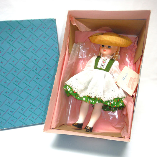 Vintage Madame Alexander Doll in the Character of HEIDI #1580, Mint Condition and in Original Box