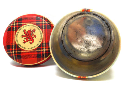 Vintage Tin Container, by Thorne's Premier Toffee Company of Leeds, England: 'KILCHURN CASTLE and CULZEAN CASTLE'