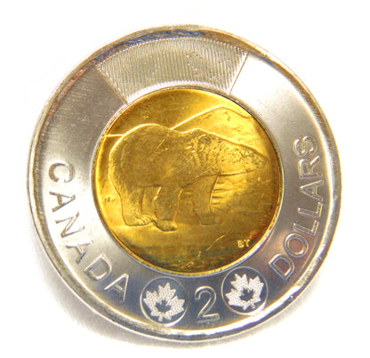 2024 Canadian $2 Brilliant Uncirculated Toonie Coin: HRM King Charles III