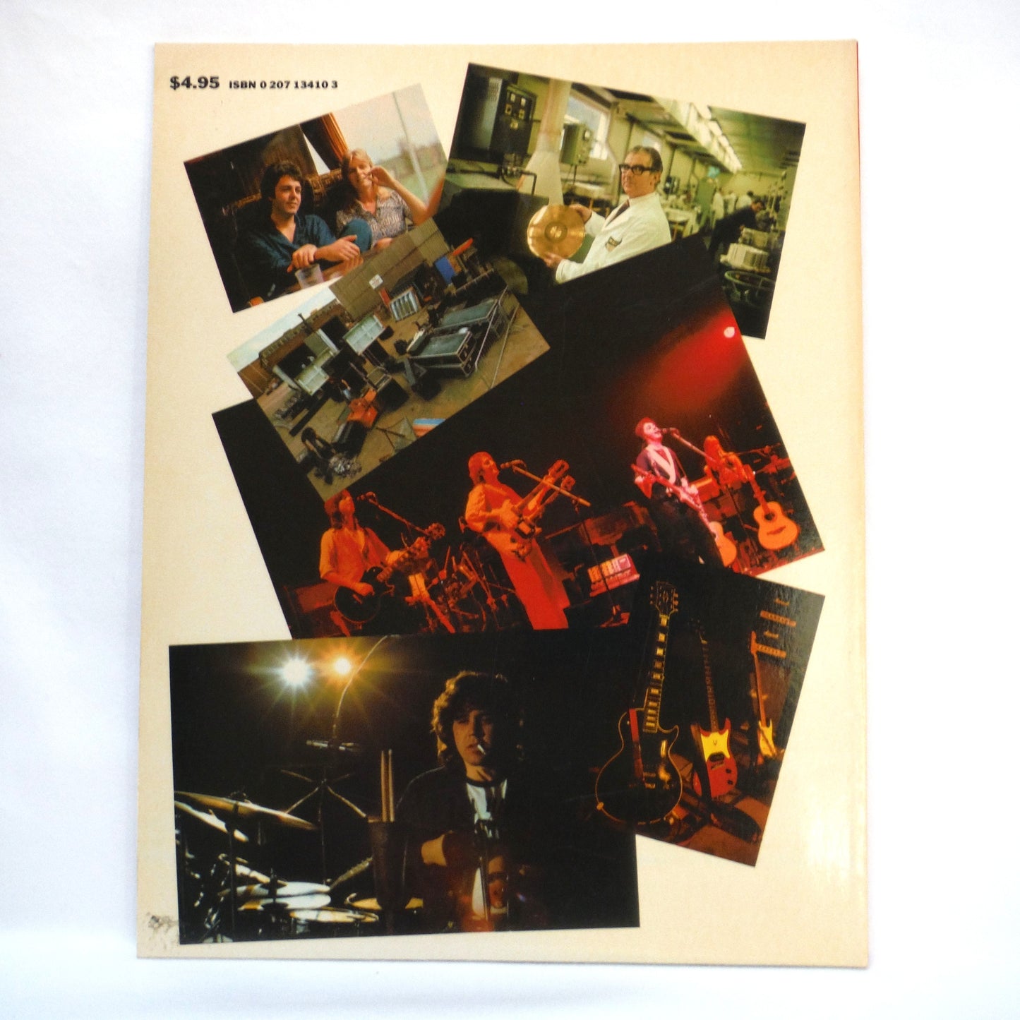 THE FACTS ABOUT A POP GROUP, Featuring WINGS, Introduced by Paul McCartney and Written by David Gelly (1976 1st Ed.)