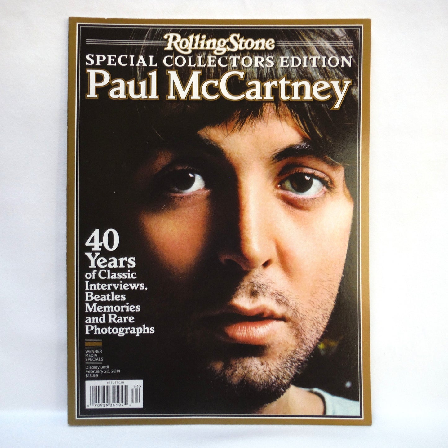 PAUL McCARTNEY, 40 Years of Classic Interviews, Beatles Memories and Rare Photographs, A Special Collectors Edition by Rolling Stone (2014 1st Ed.)